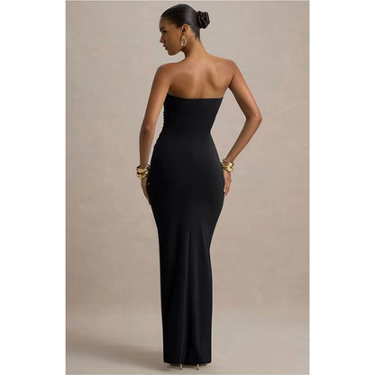 VESTIDO DE NOCHE DISEÑO AJUSTADO